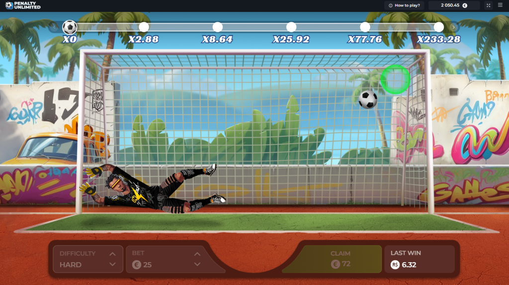 Comment s'inscrire et commencer à jouer à Penalty Unlimited ?